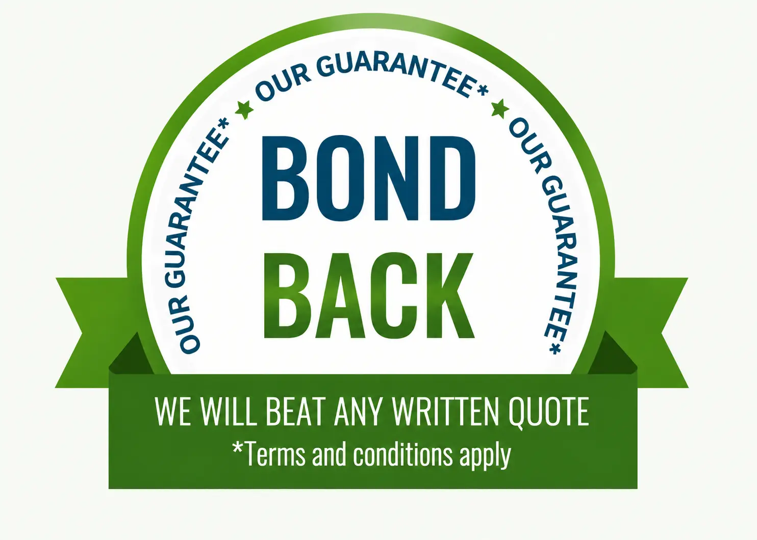 Bond back guarantee